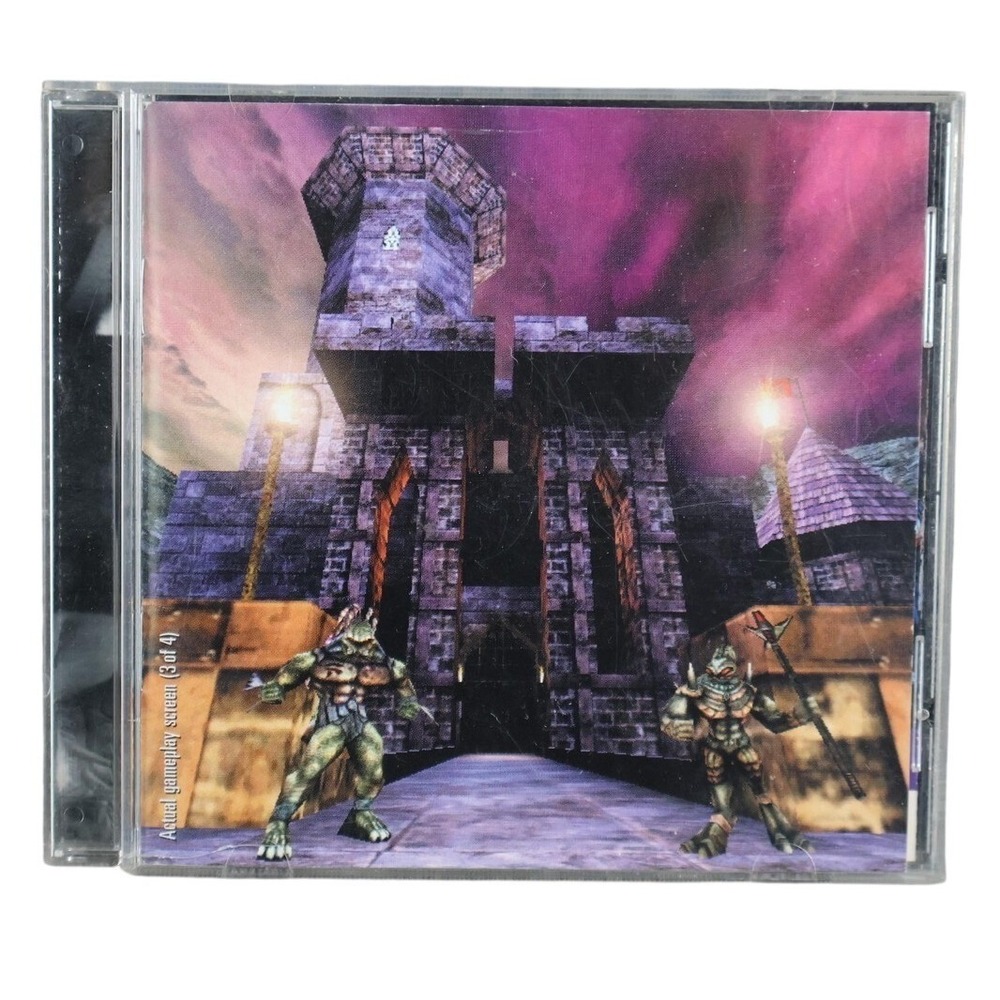 Unreal PC Video Game Windows 98 CD-ROM GT Interactive 1998 Shooter M Multiplayer